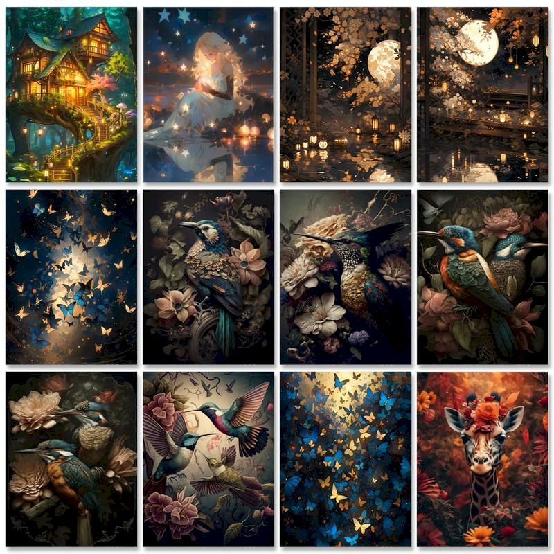 Art Craft Picture - GATYZTORY Obraz olejny według numerów dla