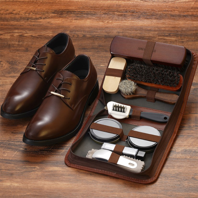 Leather Tooling Kit - Zestaw szczotek do butów HorseHair Pielęgnacja