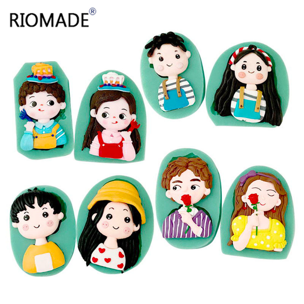 Art Craft Girl - Forma silikonowa dla miłośników kreskówek Chłopiec