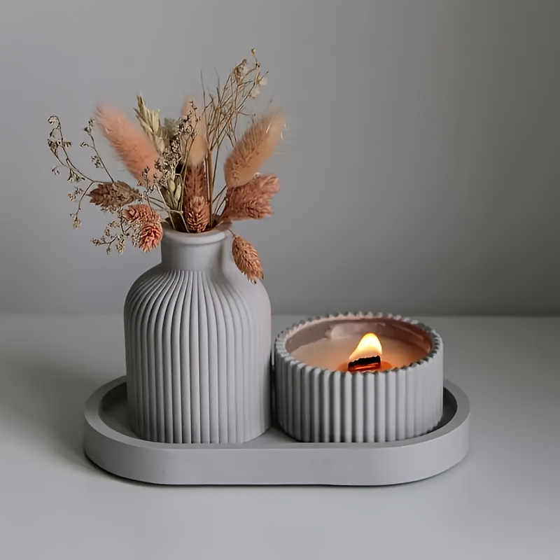 Art Craft Website - 4 szt. Silikonowe Formy Owalne Formy