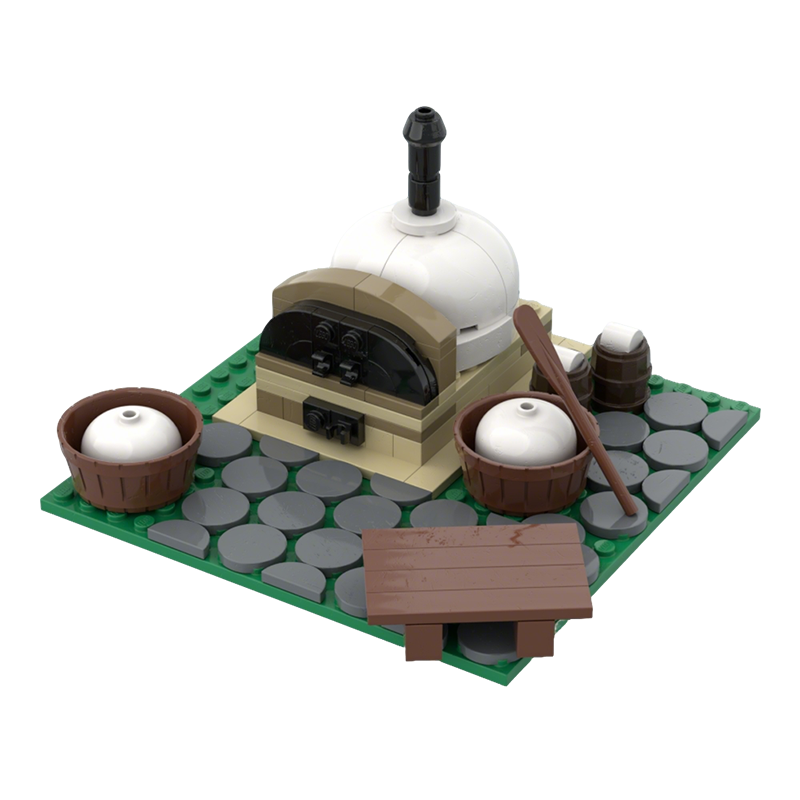 Art Craft Bakery - 115 szt. MOC Zestaw Klocków do