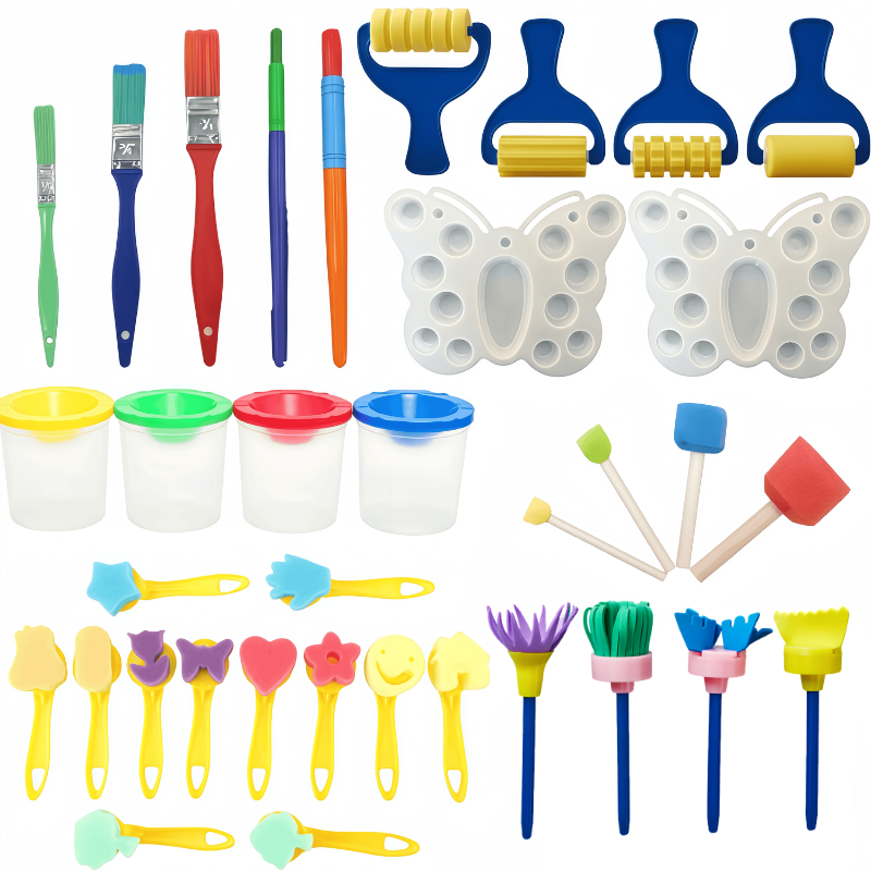 Art Craft Class - 35-częściowy zestaw do malowania dla początkujących,