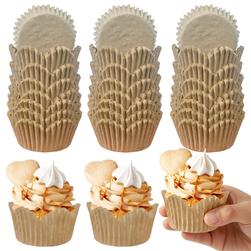 Art Craft Items - 150 szt. Naturalne, kolorowe foremki w