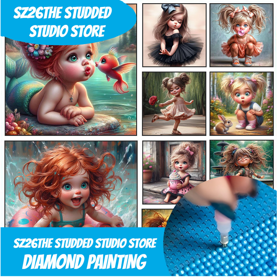 Zestaw do malowania diamentami – Art Craft Girl recenzja i cena