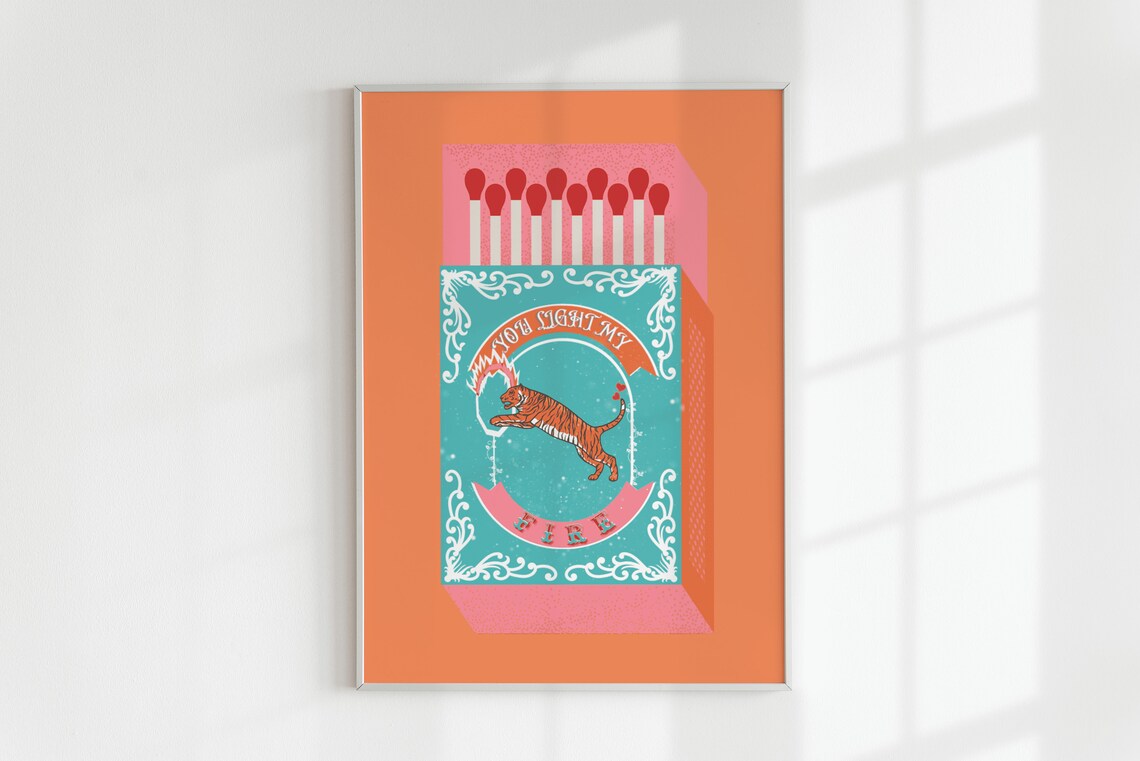 You Light My Fire Orange Match – Art Craft Kitchen recenzja i cena