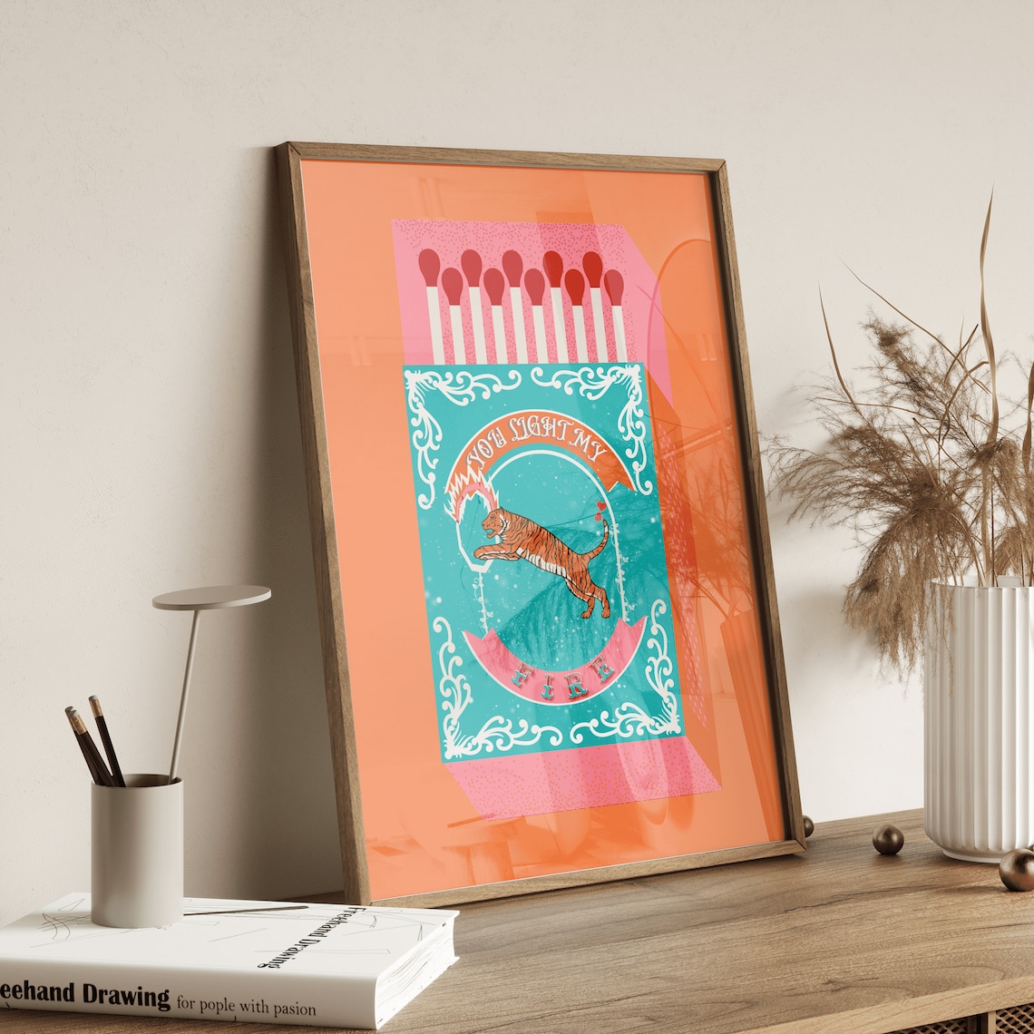 You Light My Fire Orange Match – Art Craft Kitchen recenzja i cena