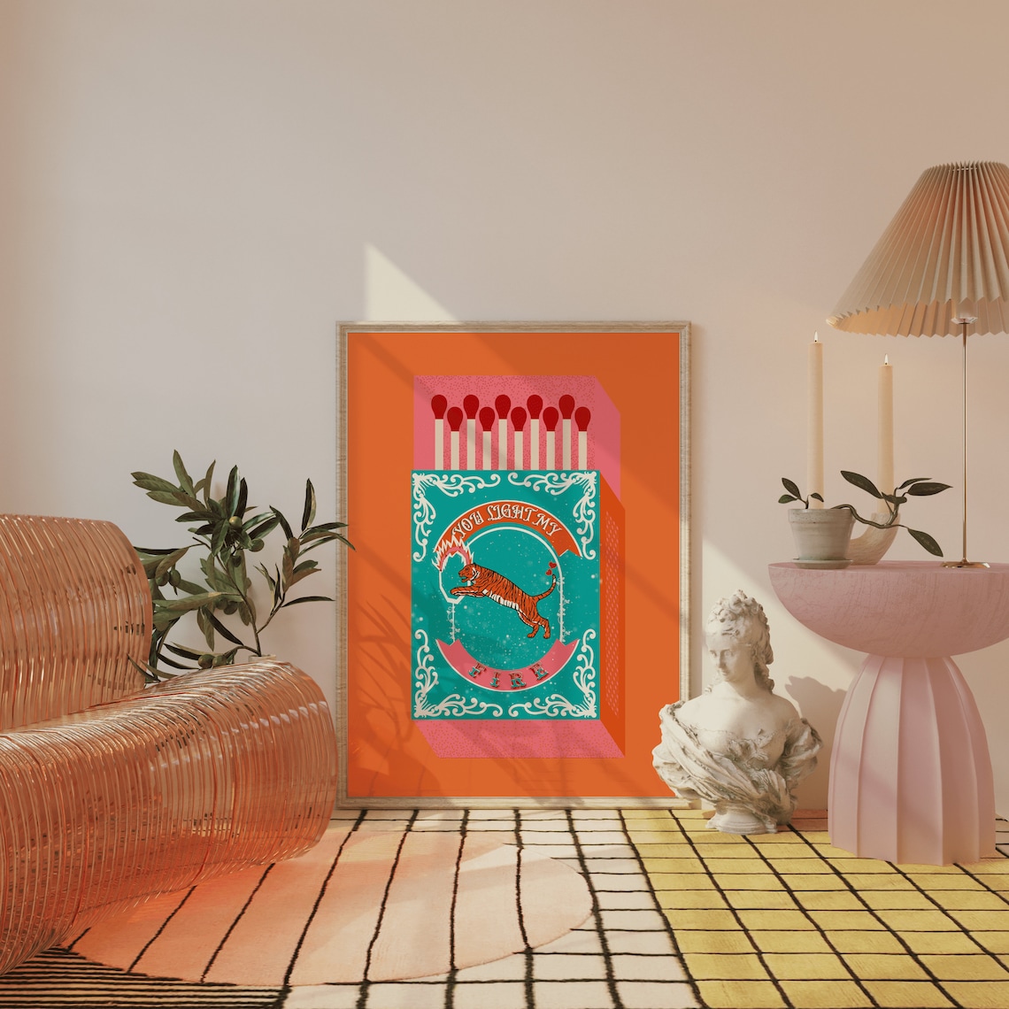 You Light My Fire Orange Match – Art Craft Kitchen recenzja i cena