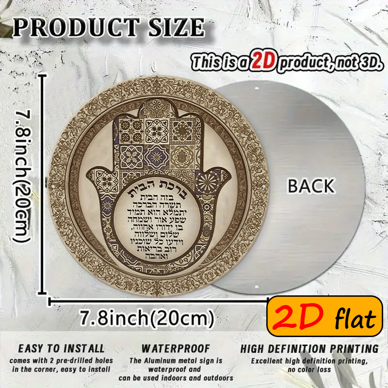 CIFBUY Egzotyczna Ręka Hamsa A – Art & Craft Teacher recenzja i cena