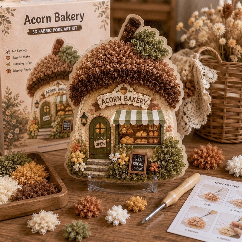 Zestaw do rękodzieła 3D z tkan – Art Craft Bakery recenzja i cena