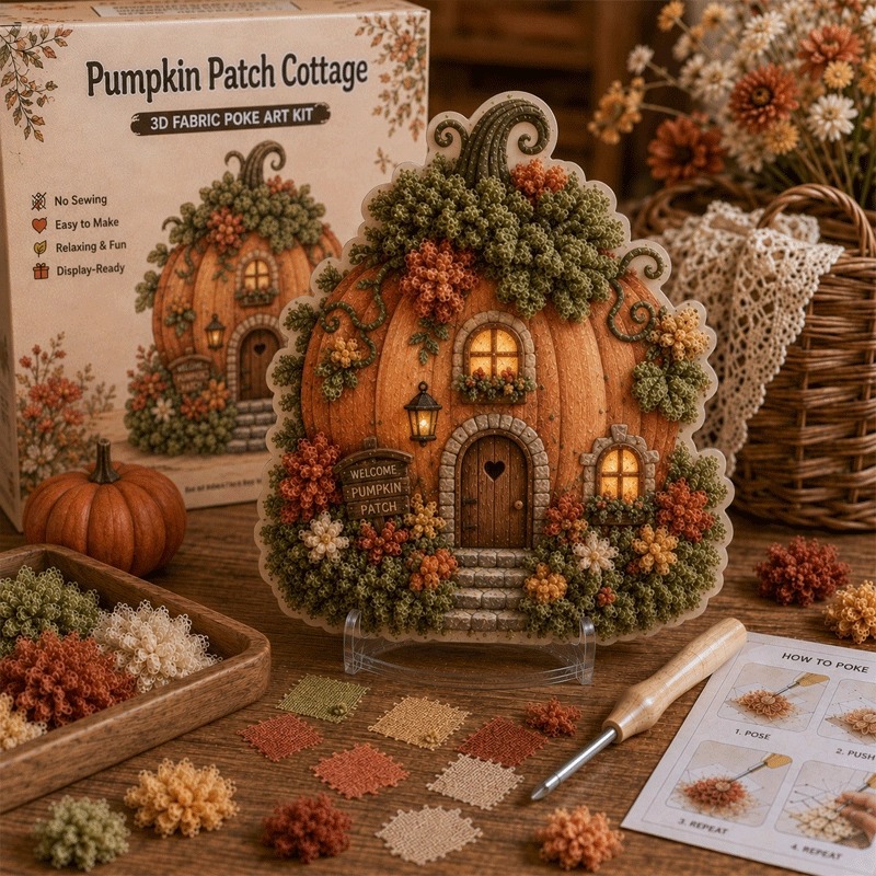 Zestaw do rękodzieła 3D z tkan – Art Craft Bakery recenzja i cena