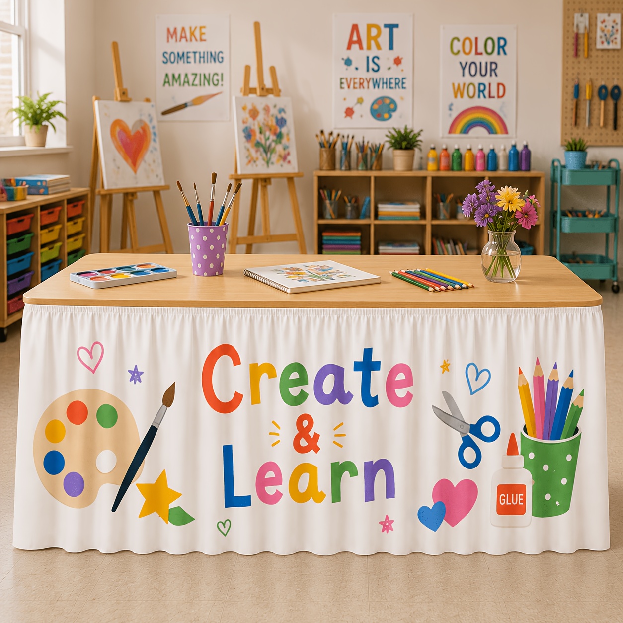 1 obrus z falbaną, kreatywny z – Art Craft Class recenzja i cena