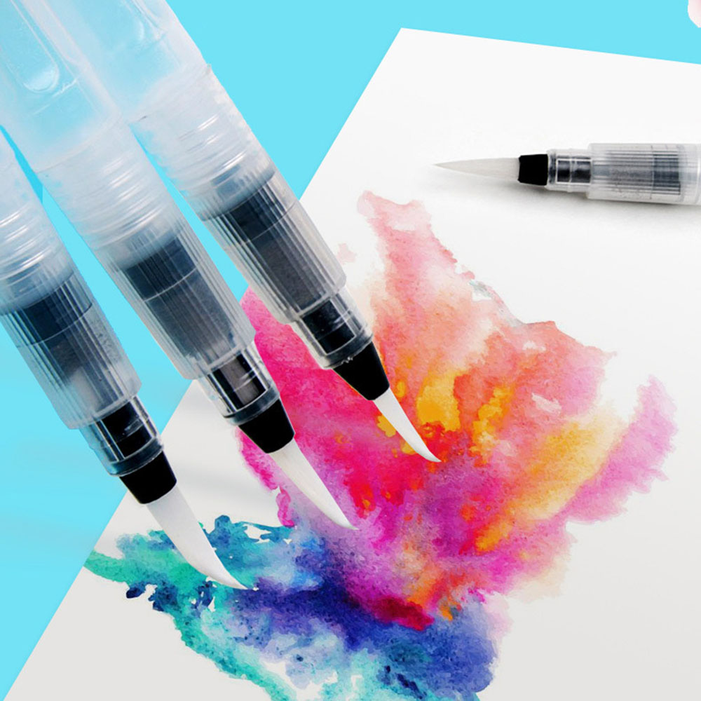 6 sztuk/zestaw Wkładowe pędzle – Watercolor Brush Pen recenzja i cena