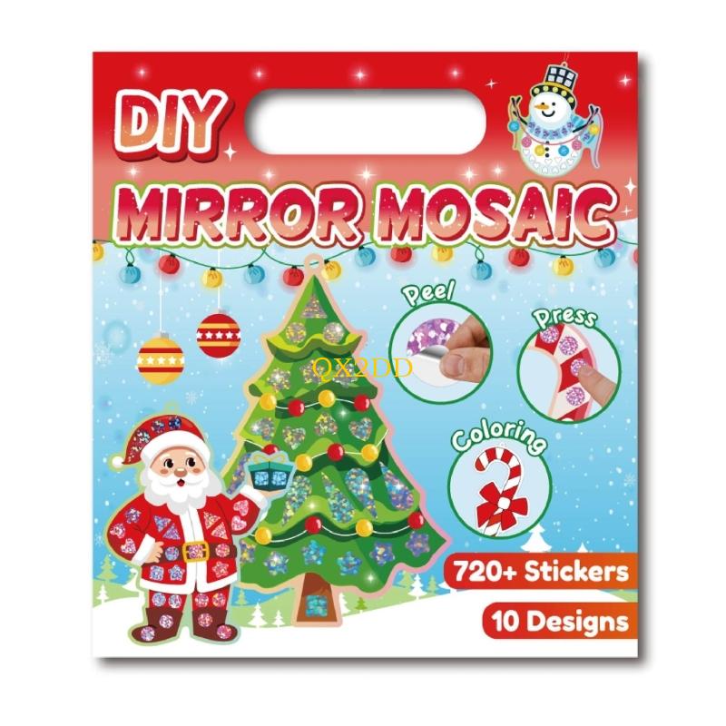 QX2D świąteczna naklejka folio – Art Craft Mirror recenzja i cena