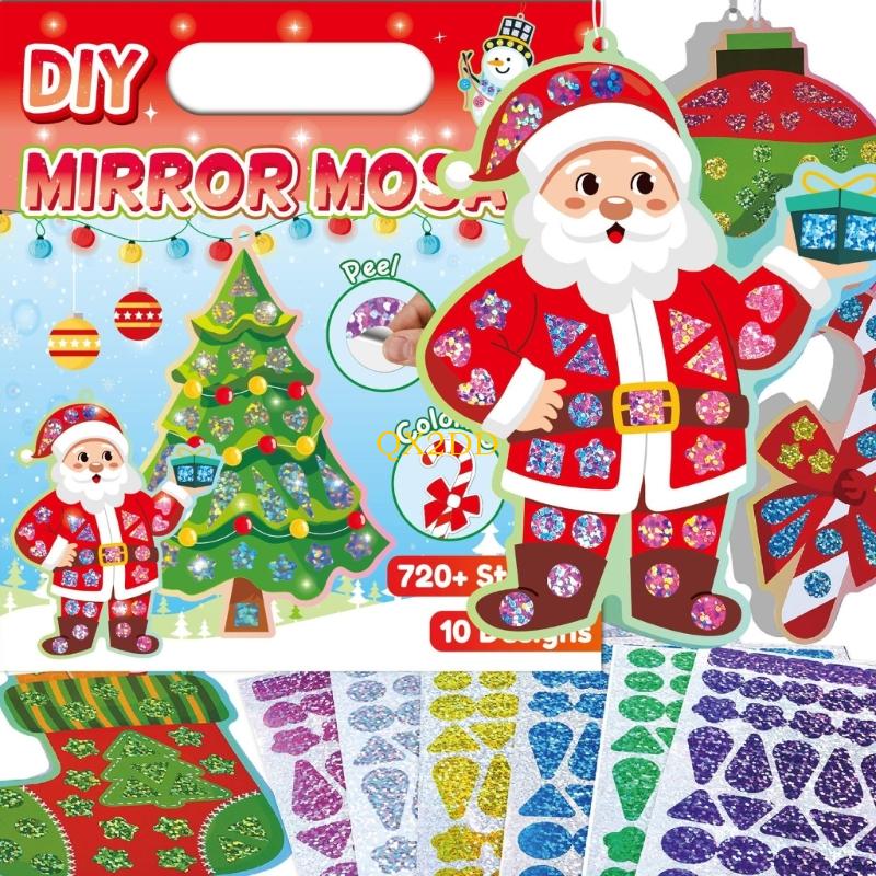 QX2D świąteczna naklejka folio – Art Craft Mirror recenzja i cena