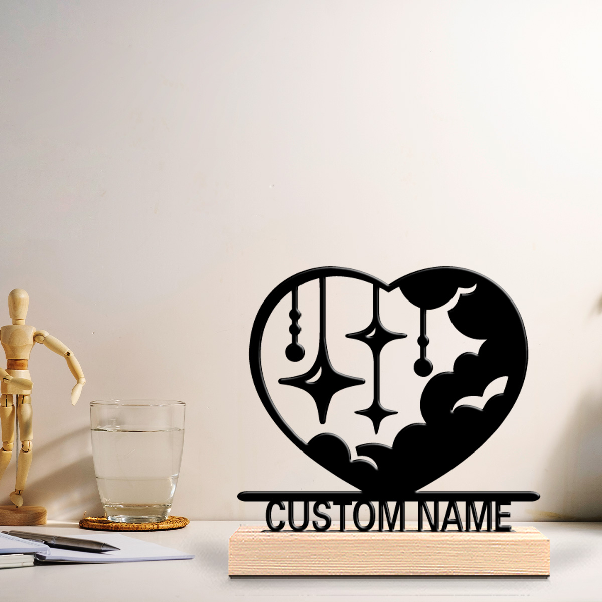 1 szt. Modna metalowa statuetk – Art Craft Girl recenzja i cena