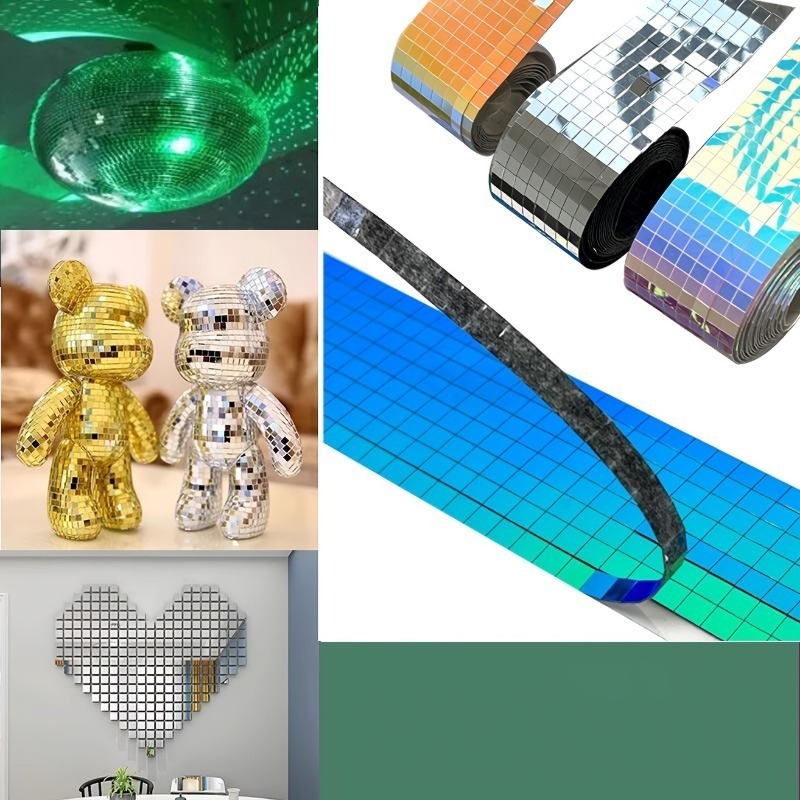 Naklejki z mozaiką lustrzaną 4 – Art Craft Mirror recenzja i cena
