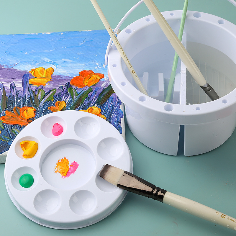 Wiadro do mycia pędzli 3 w 1 z – Watercolor Brush Pen recenzja i cena