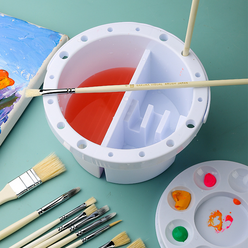 Wiadro do mycia pędzli 3 w 1 z – Watercolor Brush Pen recenzja i cena