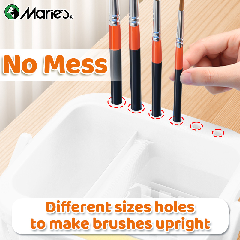 Marie's White Paint Brush Clea – Watercolor Brush Pen recenzja i cena