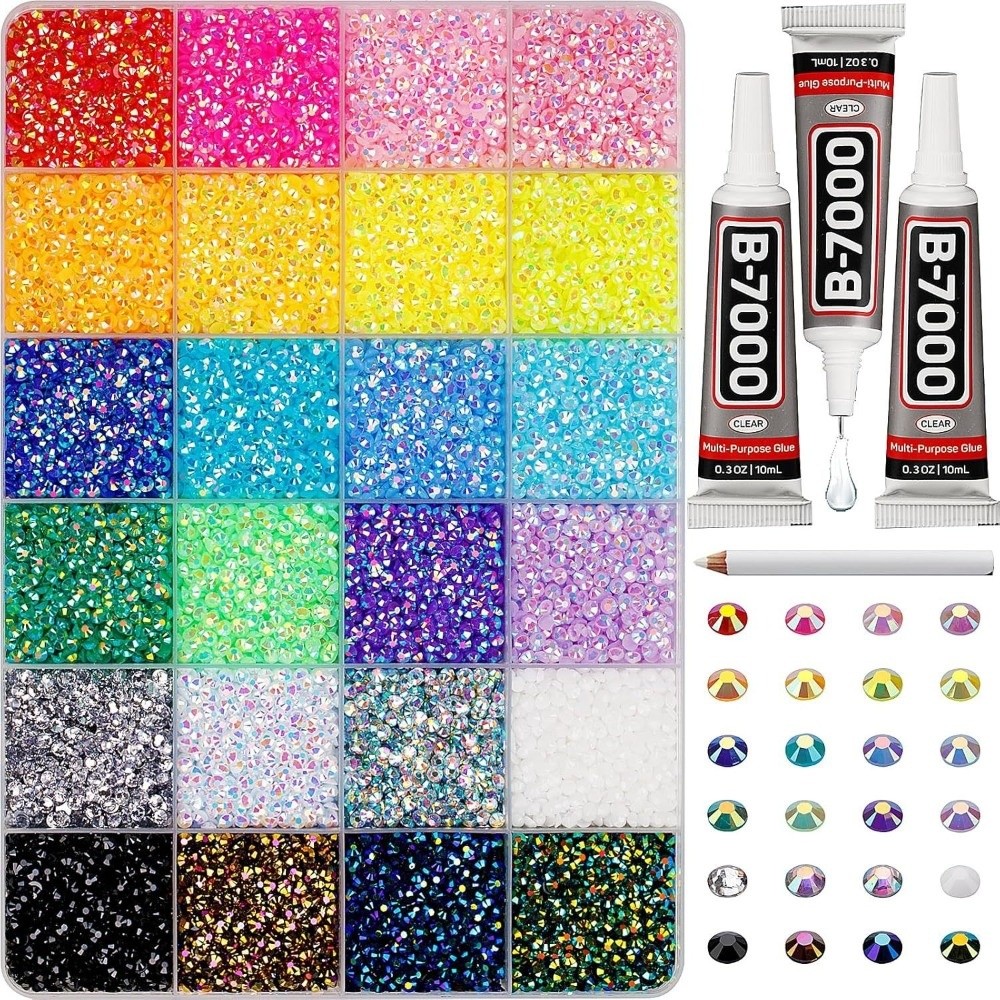 Zestaw żywicznych dżetów w róż – Art Craft Items recenzja i cena