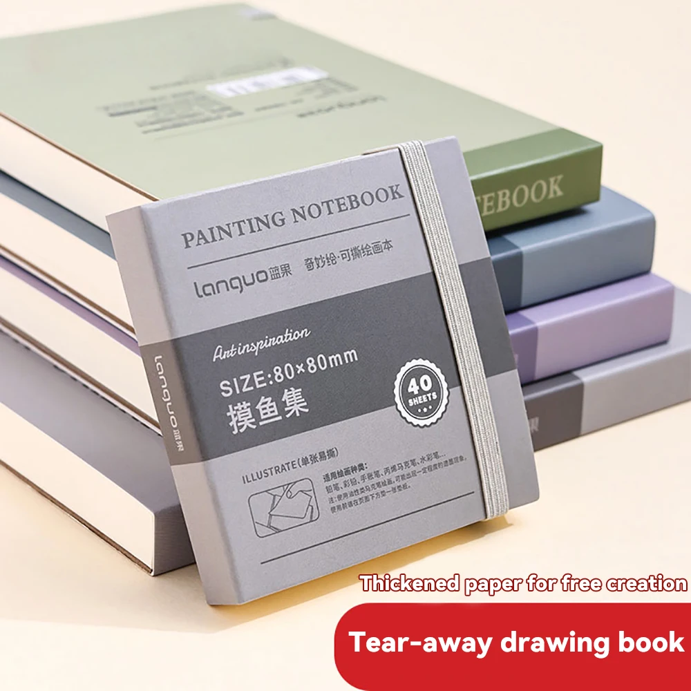 40-kartkowy notatnik do rysowa – Watercolor Brush Pen recenzja i cena